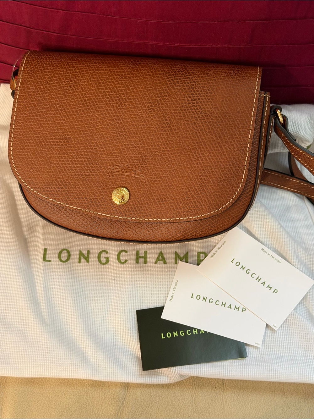 Longchamp Epure Leather Crossbody bag - Picture 12 of 16